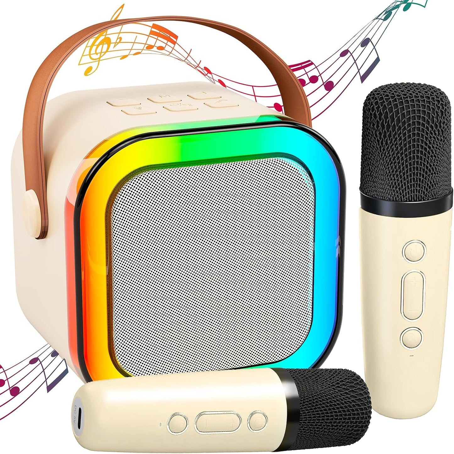 Karaoké Duo LED – Rires, chants et souvenirs en famille garantis !